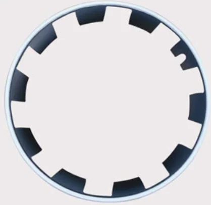 Protection Ring White Black